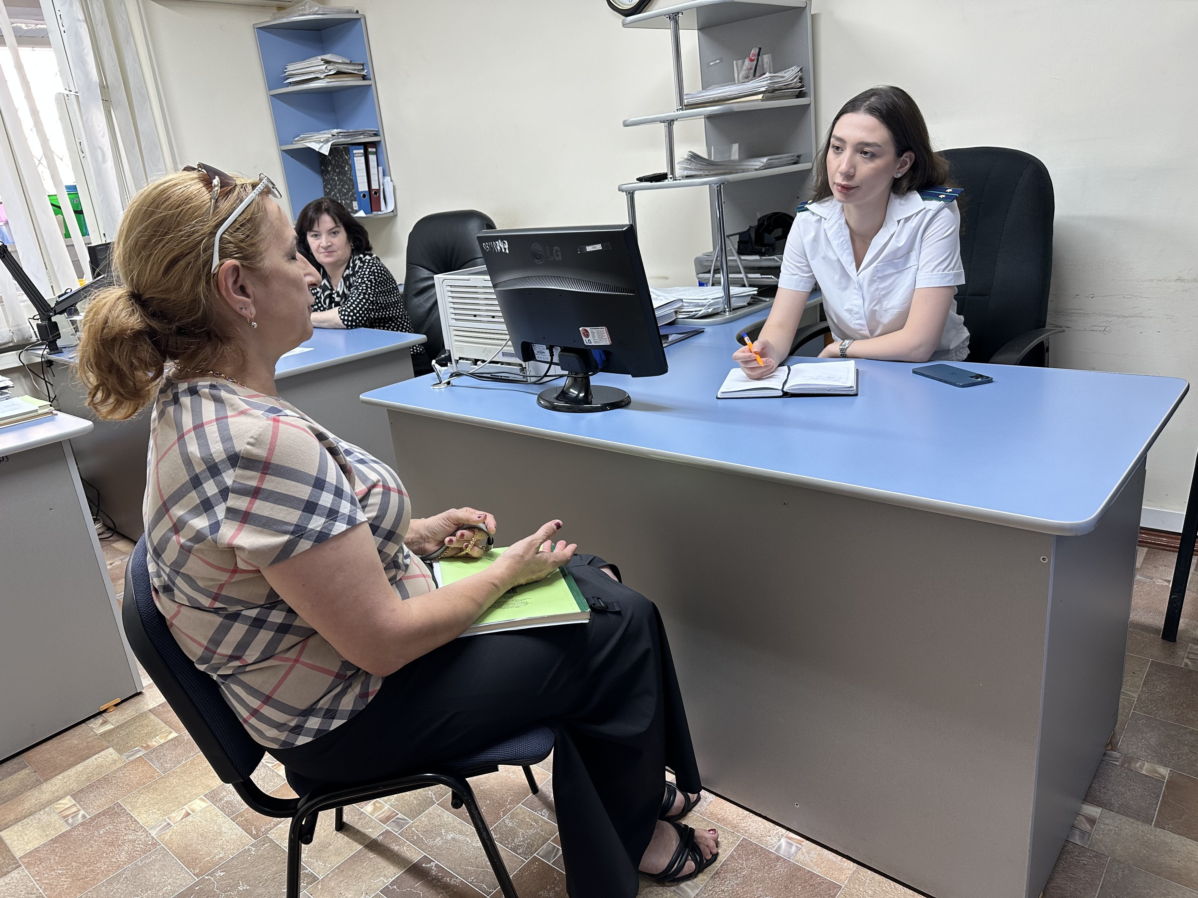 Накануне, 31 августа 2023г., в Центре занятости населения города Избербаш прошел прием граждан